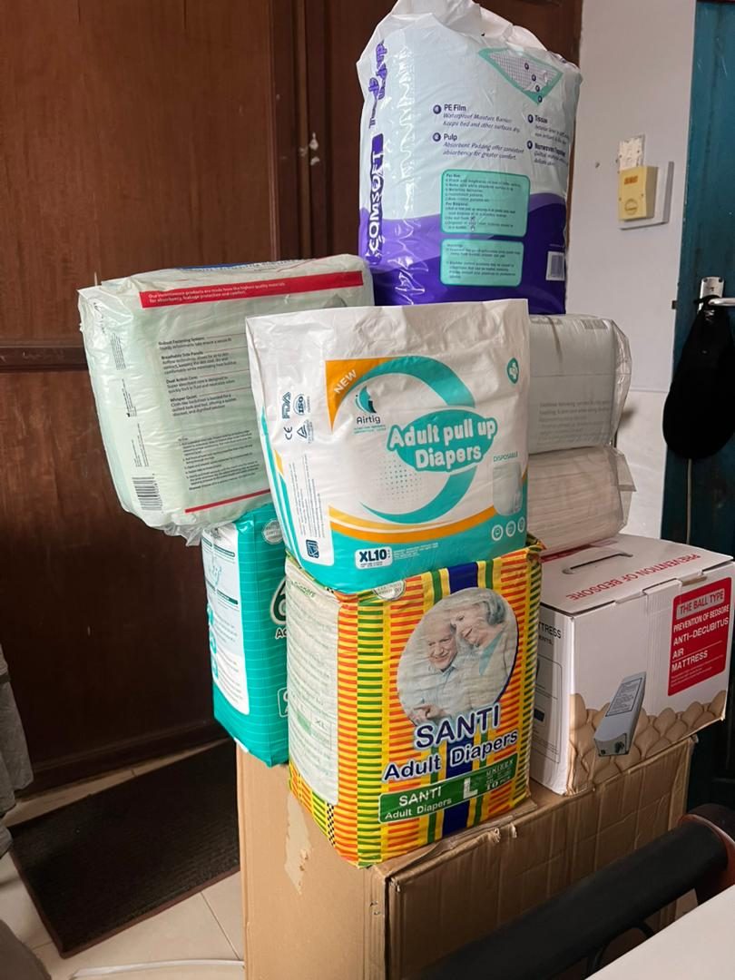Patient-care items donated to Korle-Bu Stroke Ward