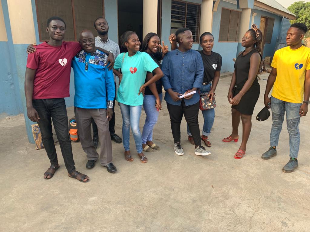 Heart to Heart Ghana Foundation team at King Jesus Charity Home