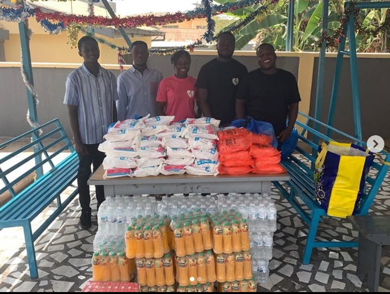 Donation items arranged for Missionaries of Charity New Life Home